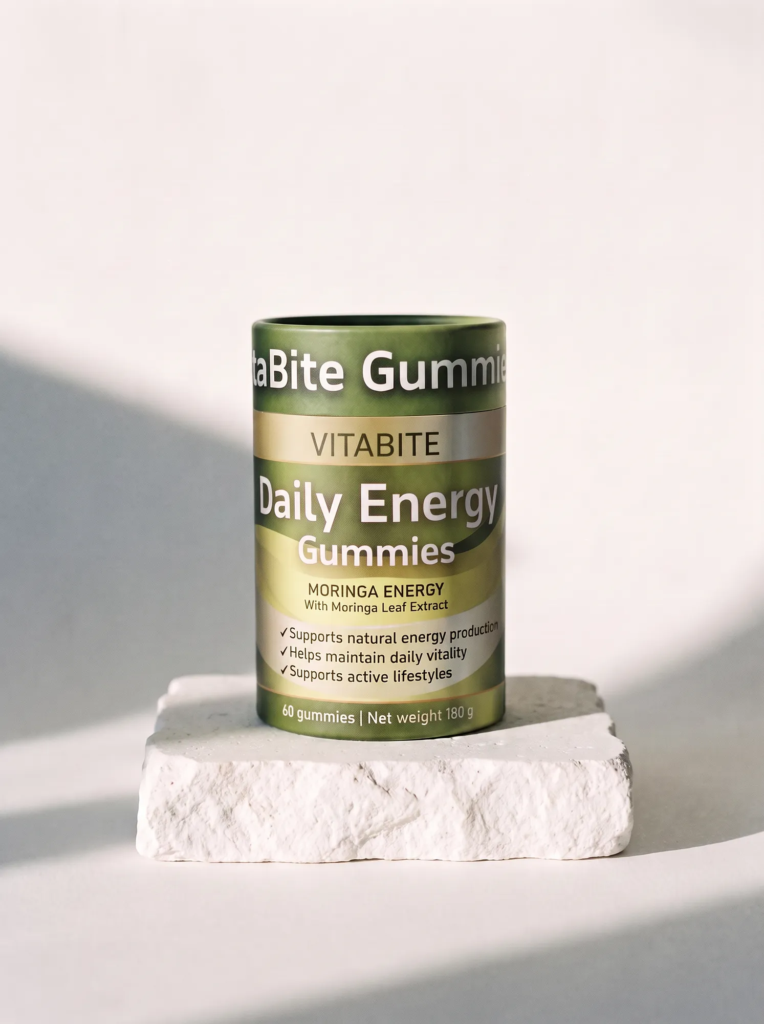 Vitabite Daily Energy moringa gummies.